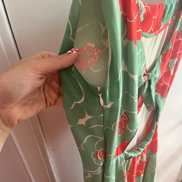 Beautiful Silk Tie Dress - Picture 7 of 7